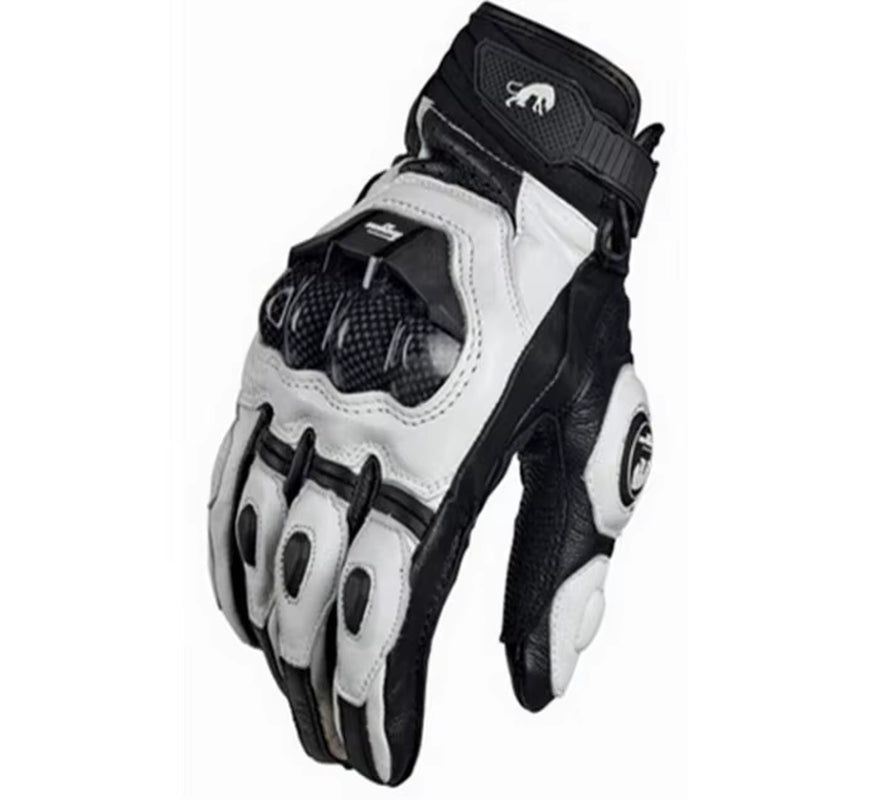 Motorcycle Gloves Afs6 Afs10 Afs18 Security Protection Windproof Motocross Mittens Touch Screen Men'S Leather Motorbike Glove