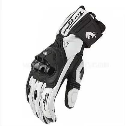 Motorcycle Gloves Afs6 Afs10 Afs18 Security Protection Windproof Motocross Mittens Touch Screen Men'S Leather Motorbike Glove