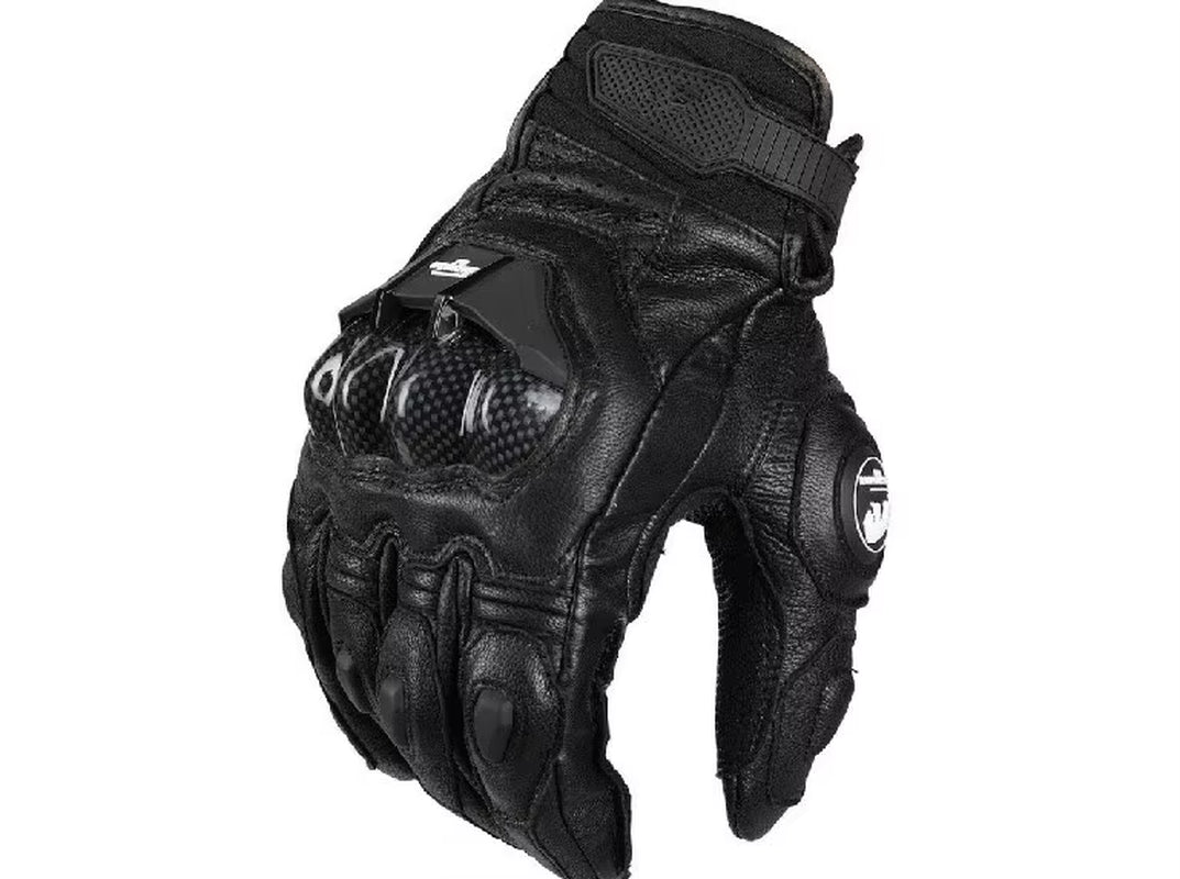 Motorcycle Gloves Afs6 Afs10 Afs18 Security Protection Windproof Motocross Mittens Touch Screen Men'S Leather Motorbike Glove