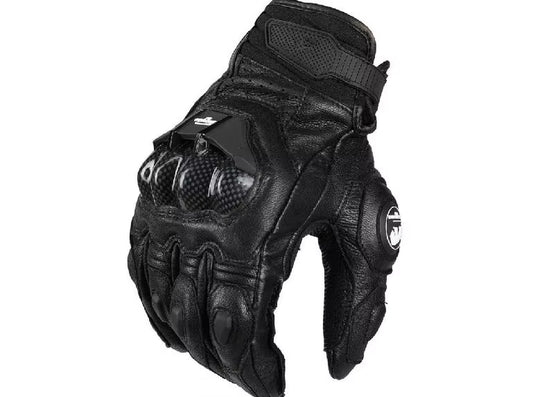 Motorcycle Gloves Afs6 Afs10 Afs18 Security Protection Windproof Motocross Mittens Touch Screen Men'S Leather Motorbike Glove
