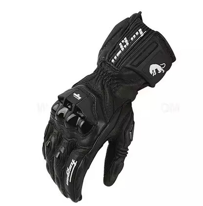 Motorcycle Gloves Afs6 Afs10 Afs18 Security Protection Windproof Motocross Mittens Touch Screen Men'S Leather Motorbike Glove