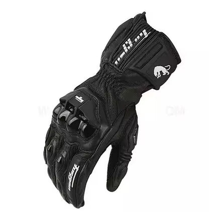 Motorcycle Gloves Afs6 Afs10 Afs18 Security Protection Windproof Motocross Mittens Touch Screen Men'S Leather Motorbike Glove