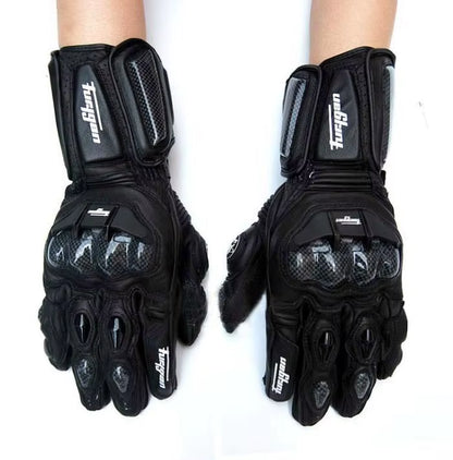 Motorcycle Gloves Afs6 Afs10 Afs18 Security Protection Windproof Motocross Mittens Touch Screen Men'S Leather Motorbike Glove